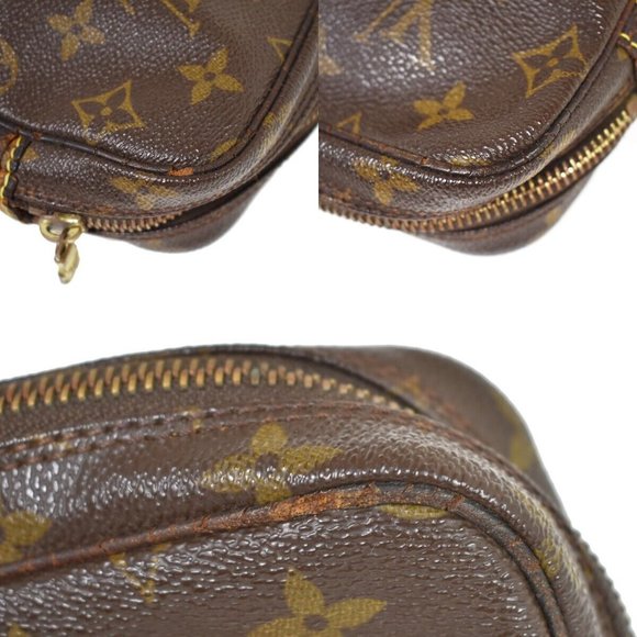 LOUIS VUITTON Marly Dragonne GM Clutch Hand Bag Monogram Brown M51825 01SH281 - Picture 3 of 16